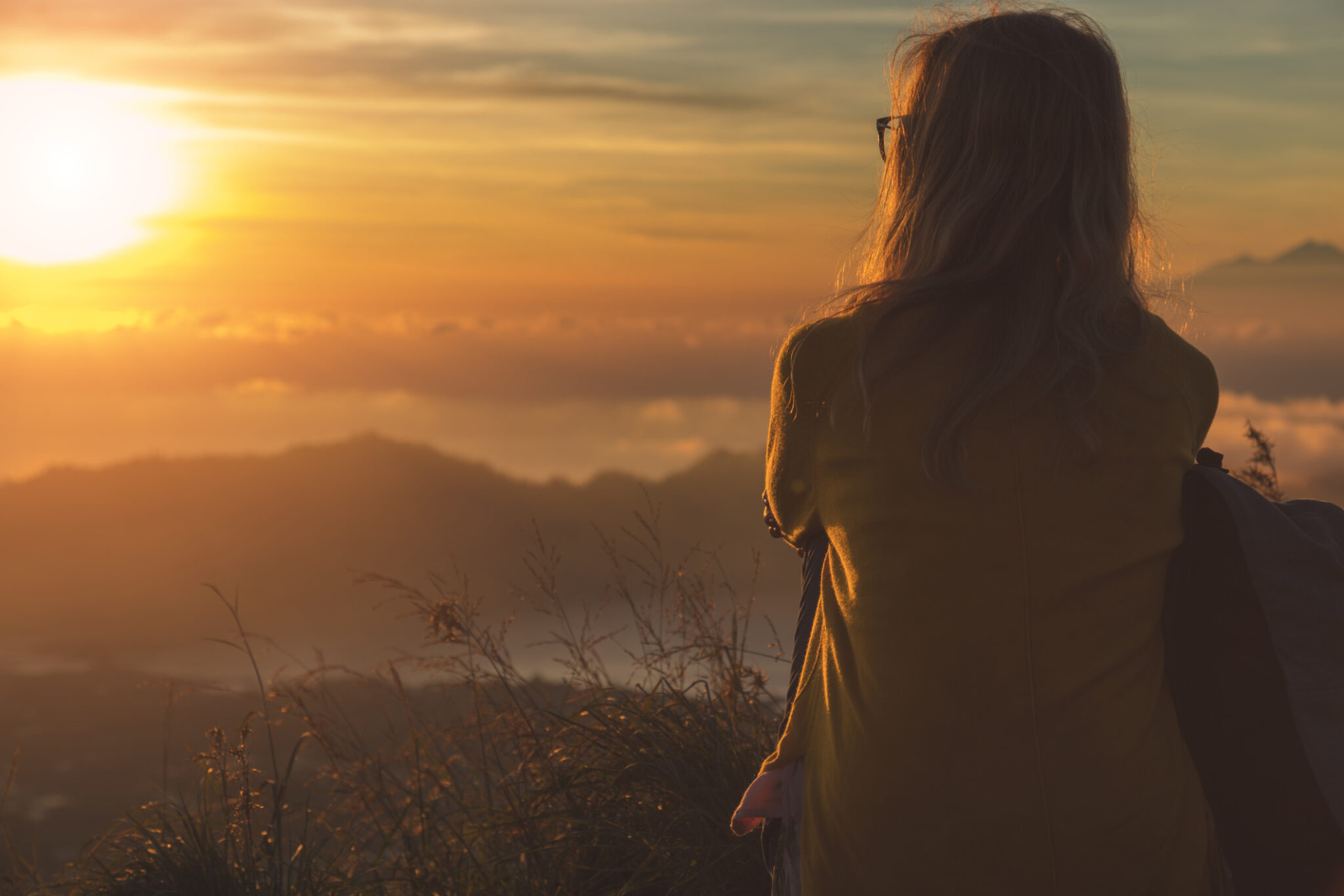 A person finding hope and healing